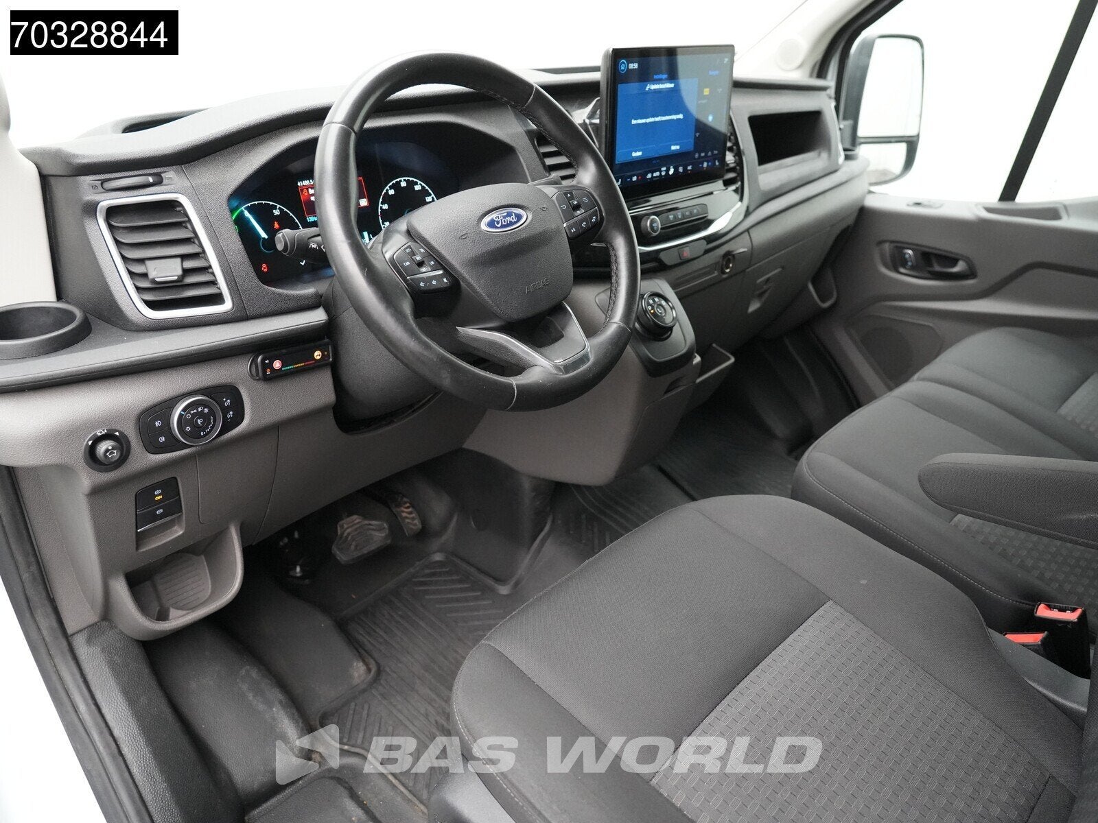 Ford e-Transit 184pk Elektrisch 68kWh 317km WLTP L2H3 Hoog D, Auto's, Automaat, Stof, Gebruikt, 135 kW