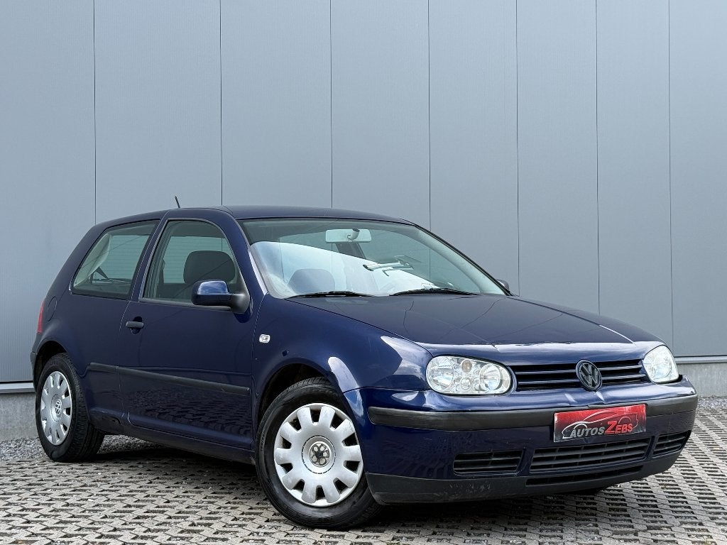 Volkswagen Golf 4 1.9 SDi Cruise Airco, Auto's, Voorwielaandrijving, 50 kW, 4 cilinders, Blauw