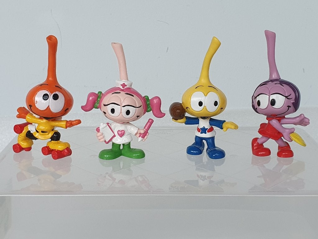 Lot van 4 Snorkels (Schleich, Wallace Berrie, 1983- 1984), Verzamelen, Ophalen of Verzenden, Gebruikt
