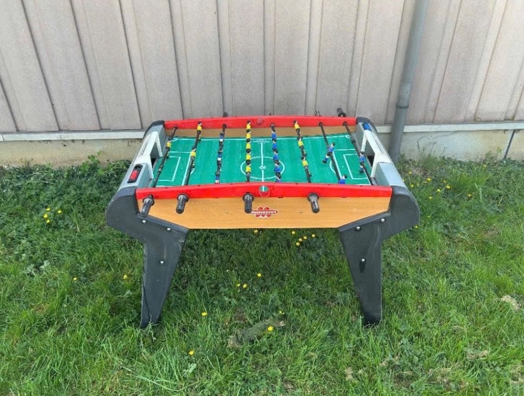 Voetbaltafel, Ophalen, Gebruikt