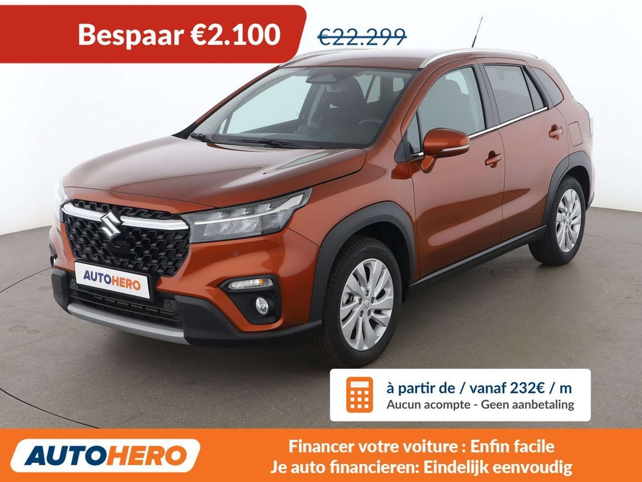 Suzuki S-Cross 1.4 BoosterJet Mild-Hybrid Top, Autos, 121 g/km, Achat, Euro 6, Boîte manuelle