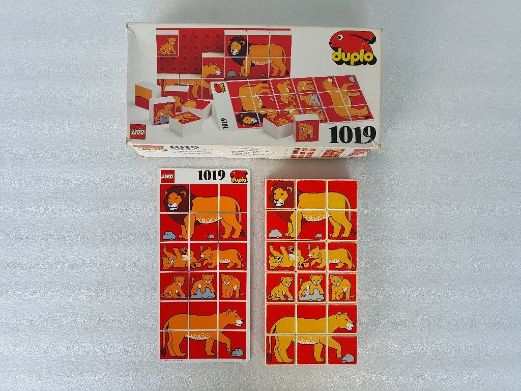 Lego Duplo 1019: Mosaic Set Leeuw, Kinderen en Baby's, Speelgoed | Duplo en Lego, Gebruikt, Ophalen of Verzenden, Compleet, Duplo