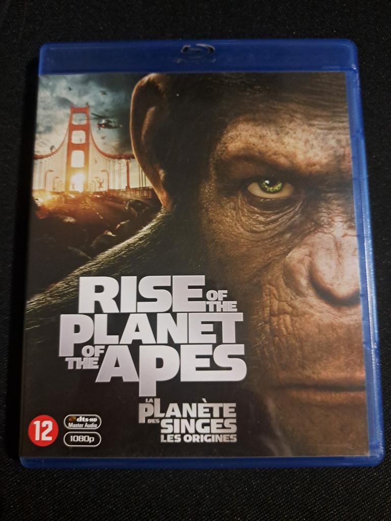 Blu ray rise of the planet of the apes, Ophalen, Zo goed als nieuw, Actie