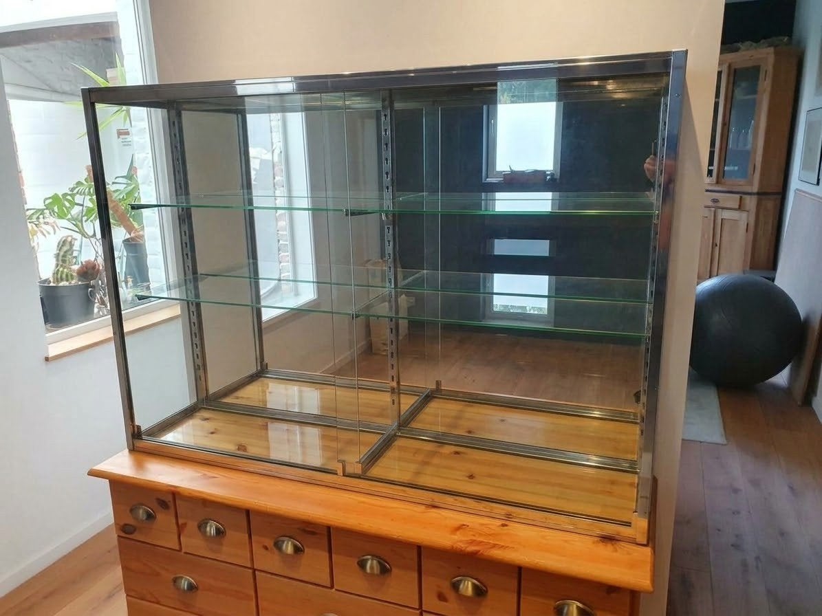 Magnifique vitrine en verre, Enlèvement, Verre