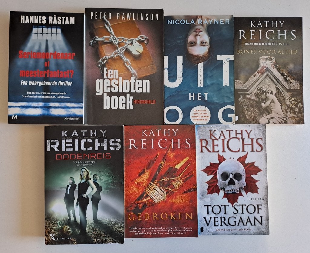 Thrillers & Detective & Oorlog (15), Ophalen of Verzenden, Gelezen