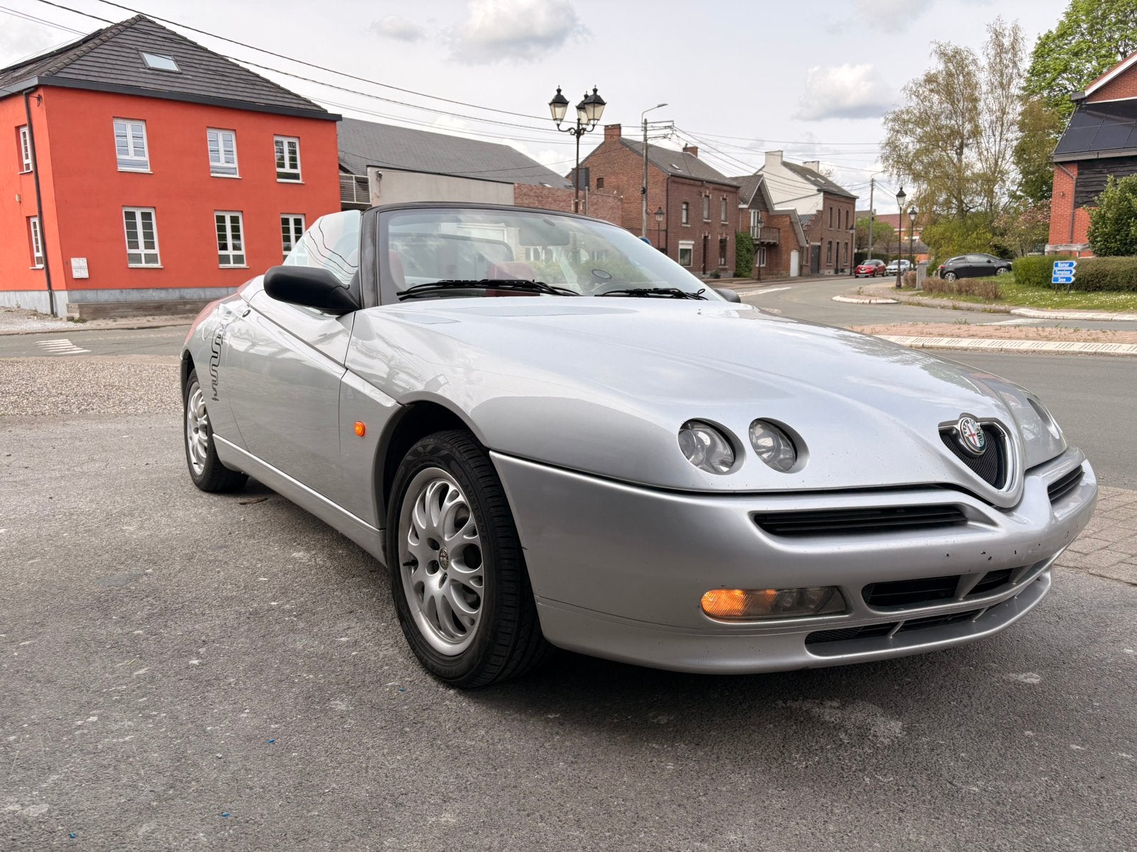 Alfa spider 2.0 twinspark 3cles courroie changée, Cuir, Argent ou Gris, Achat, Cabriolet