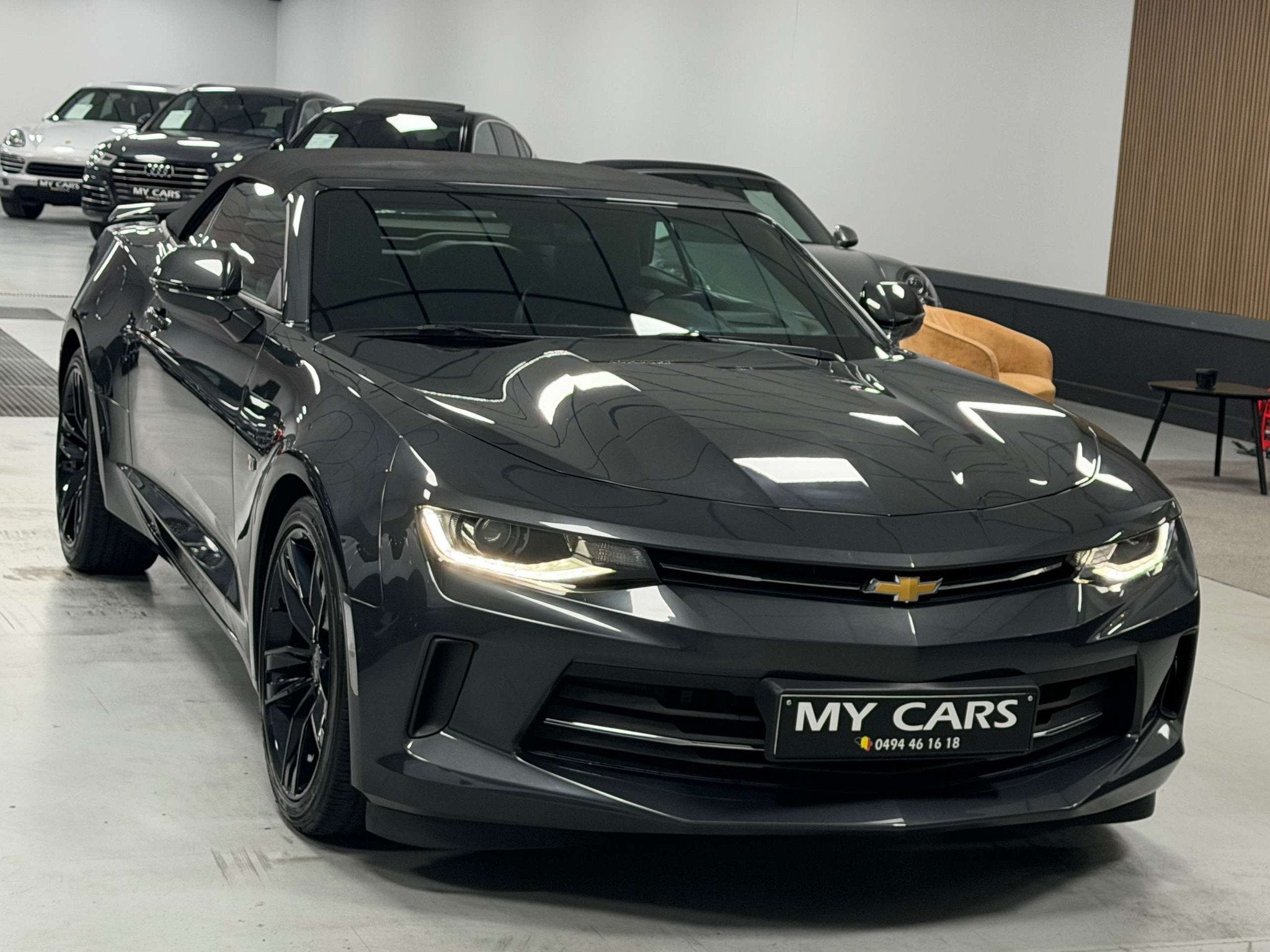 Chevrolet Camaro Cabriolet 2.0 Turbo 275 Cv Full Full Option, Auto's, Automaat, Gebruikt, Cabriolet, Leder