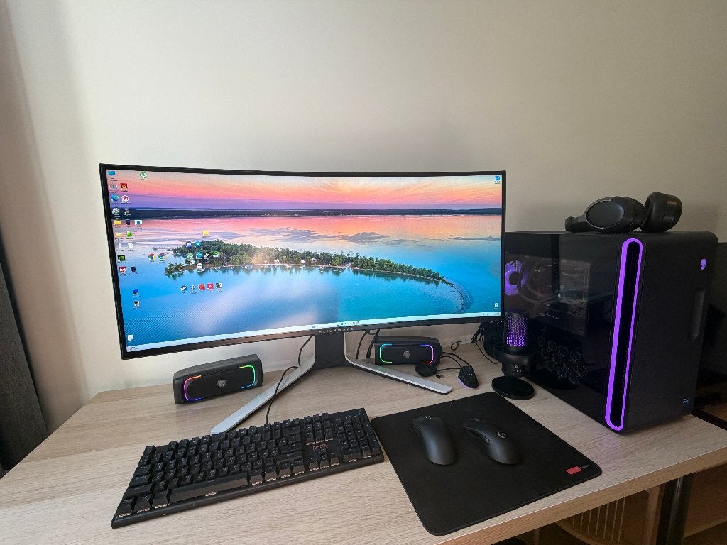 Alienware Aurora R16 Gaming PC RTX 4080 + Alienware screen, Ophalen, 32 GB, Zo goed als nieuw, 2 TB