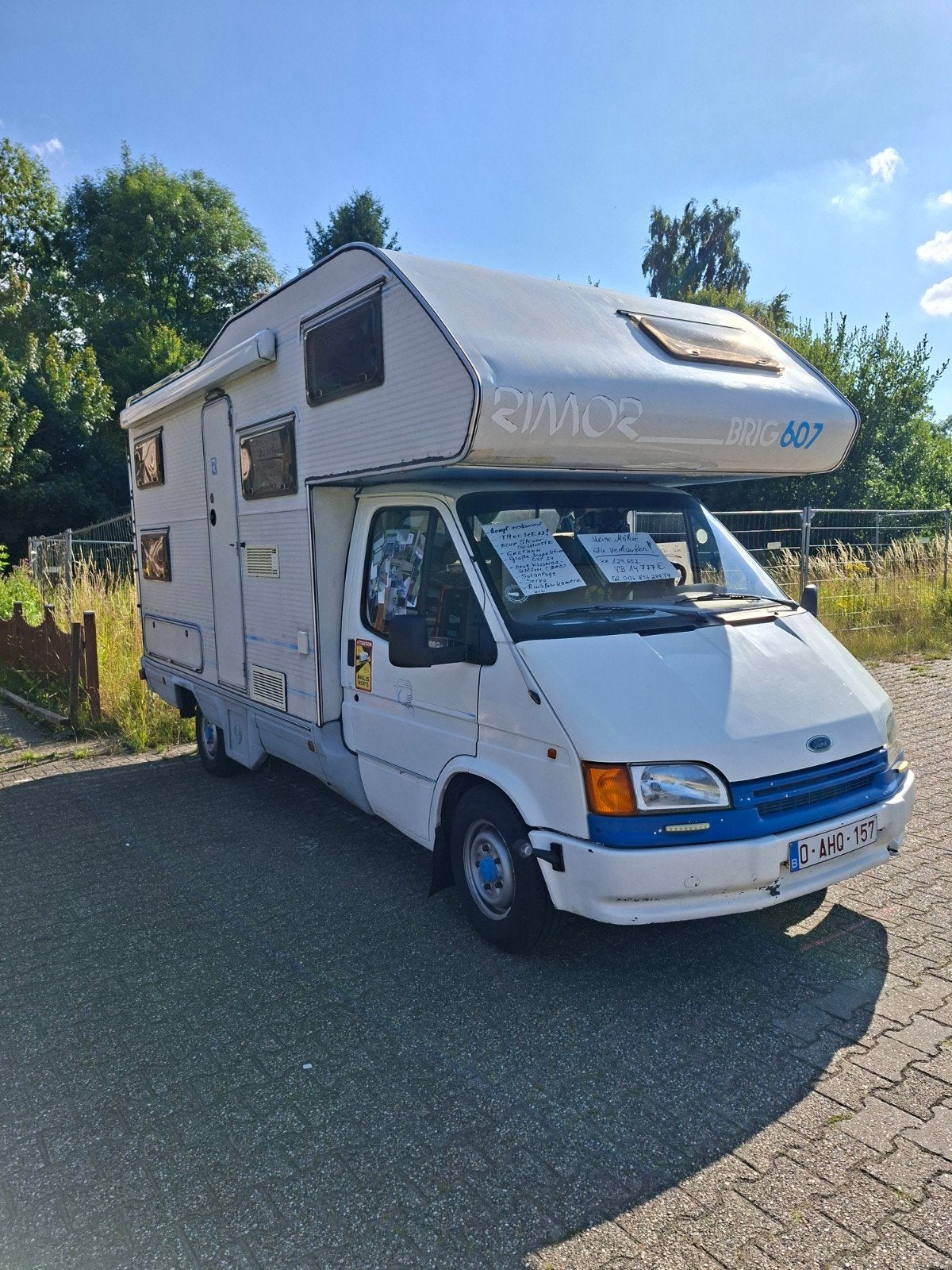 Oldtimer Ford Rimor Wohnmobil, Ford, Diesel, Particulier, Ford