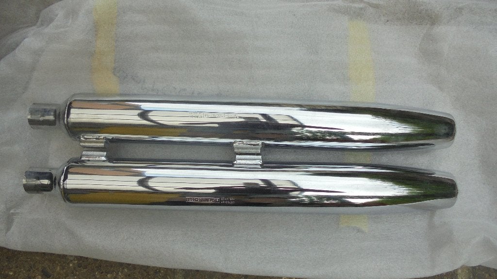 Harley Davidson uitlaten  touring springer FLSTS 250€, Motoren, Ophalen of Verzenden