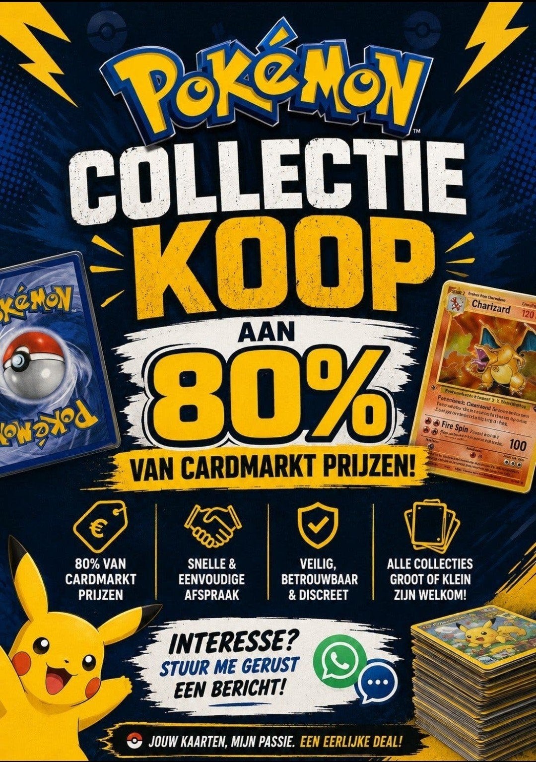 Gezocht: Pokémon-collecties!, Ophalen