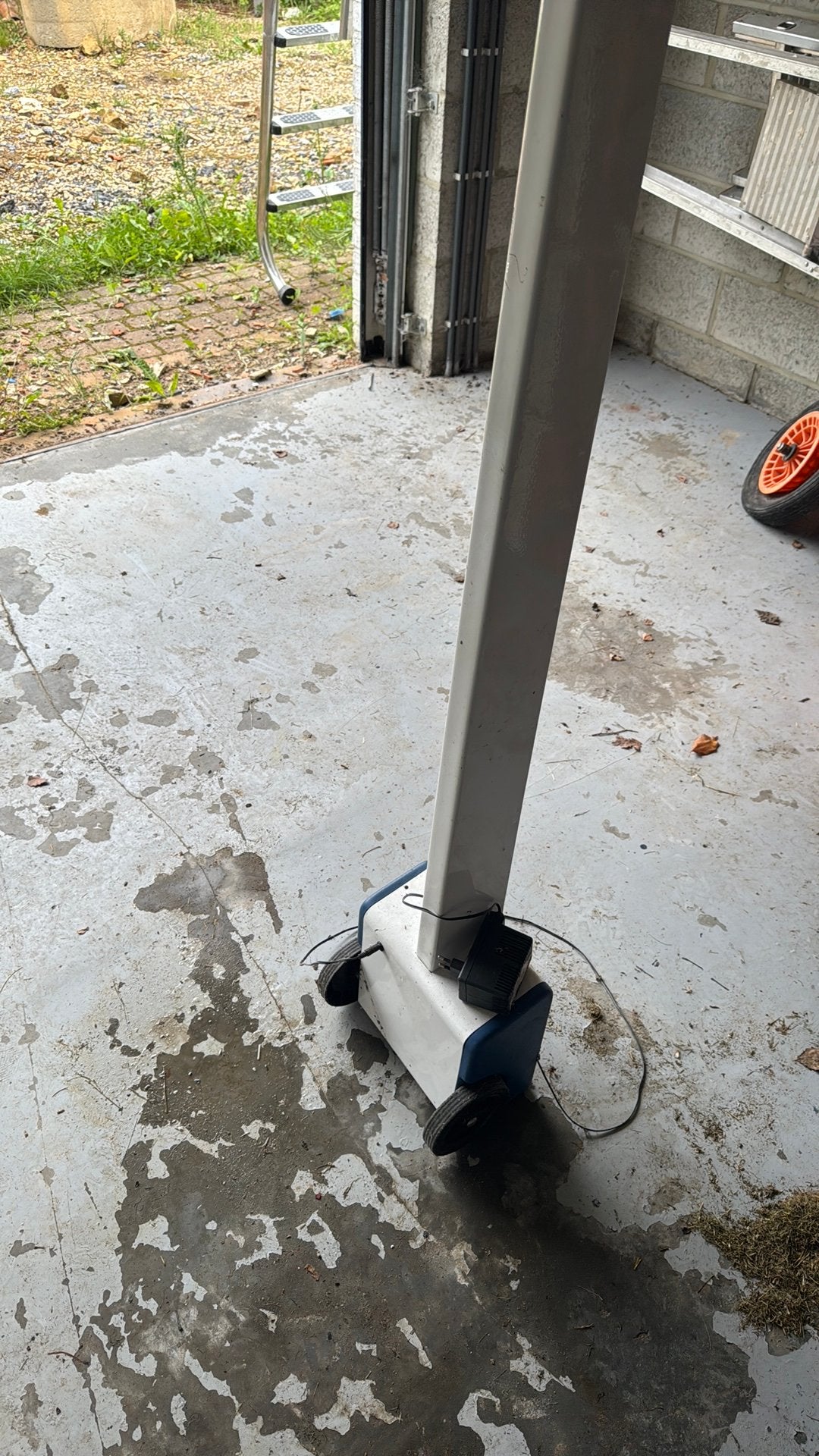 Moteur de levage pour abris piscine relevable (Lift up), Ophalen, Gebruikt