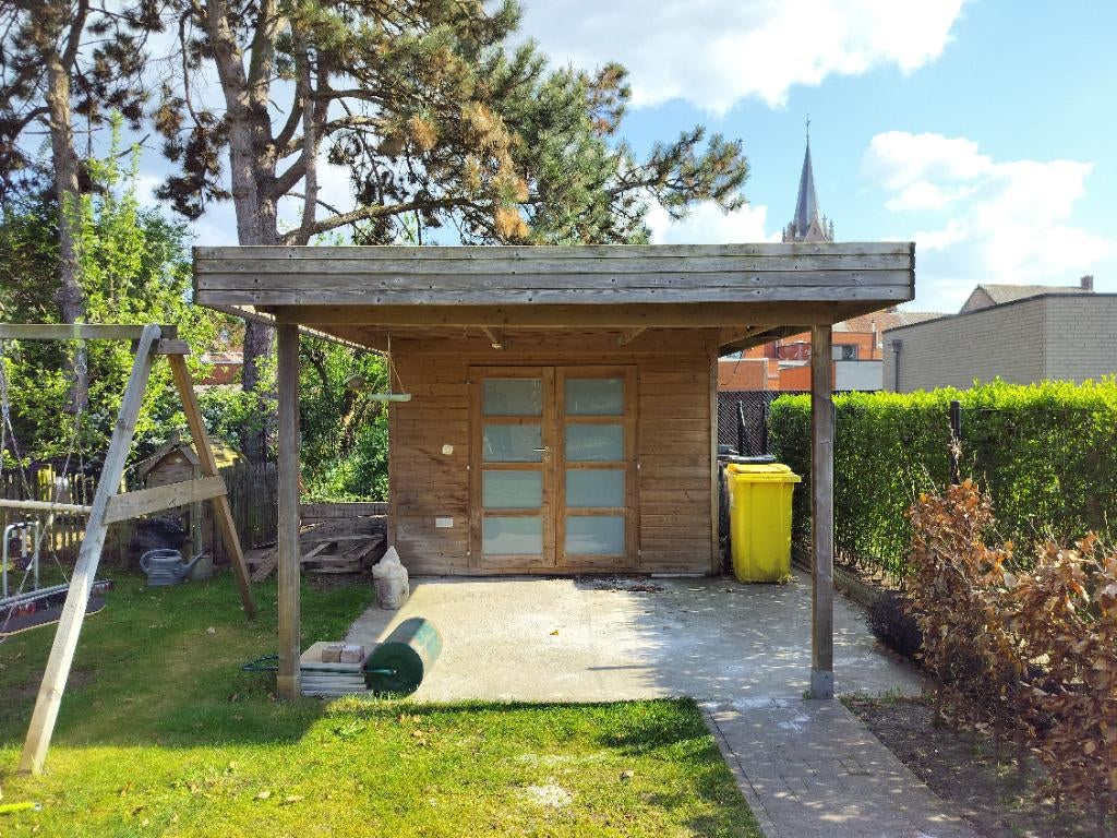 Tuinhuis, Ophalen, Hout, Tuinhuis, Met overkapping