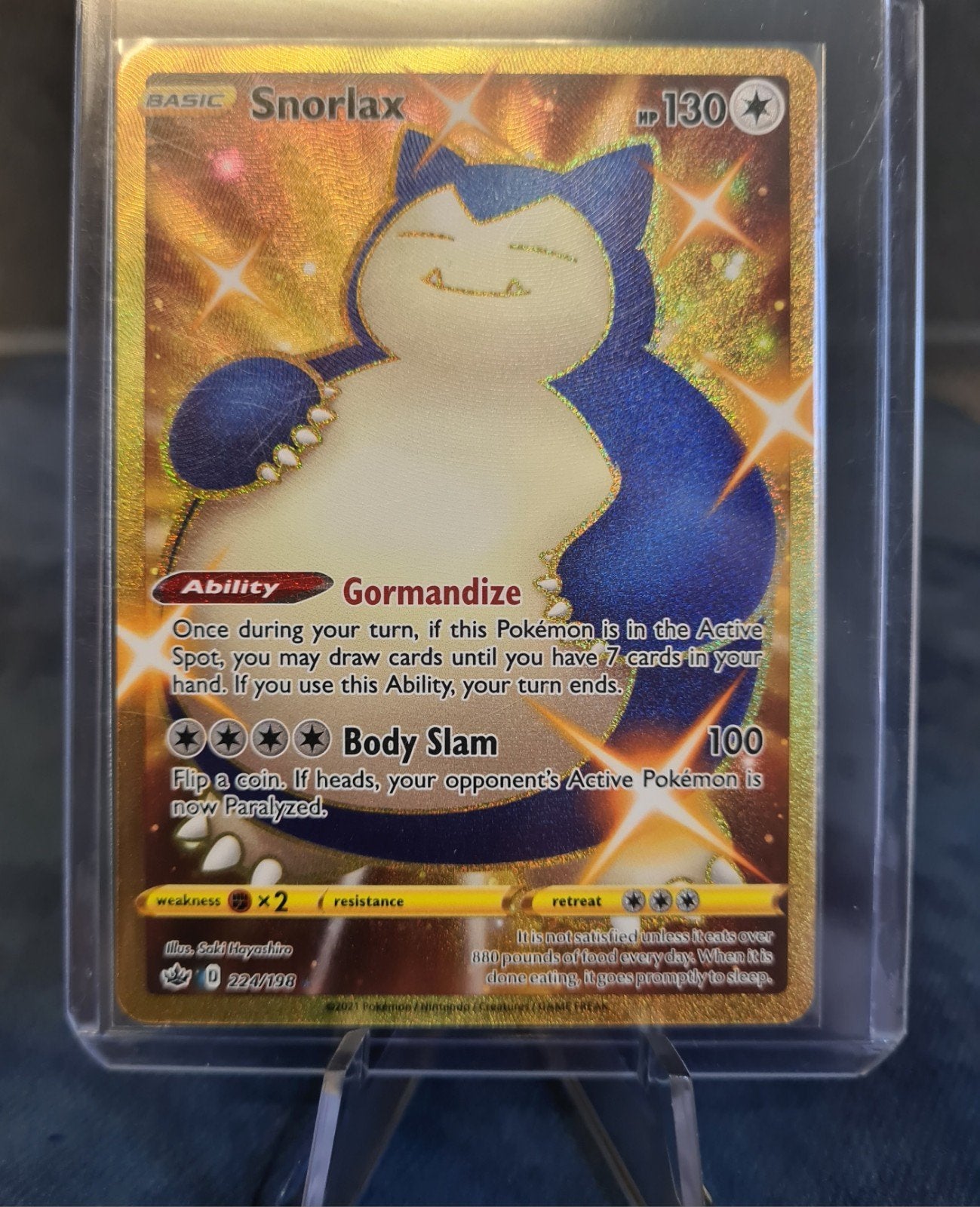 Snorlax #224, Ophalen of Verzenden