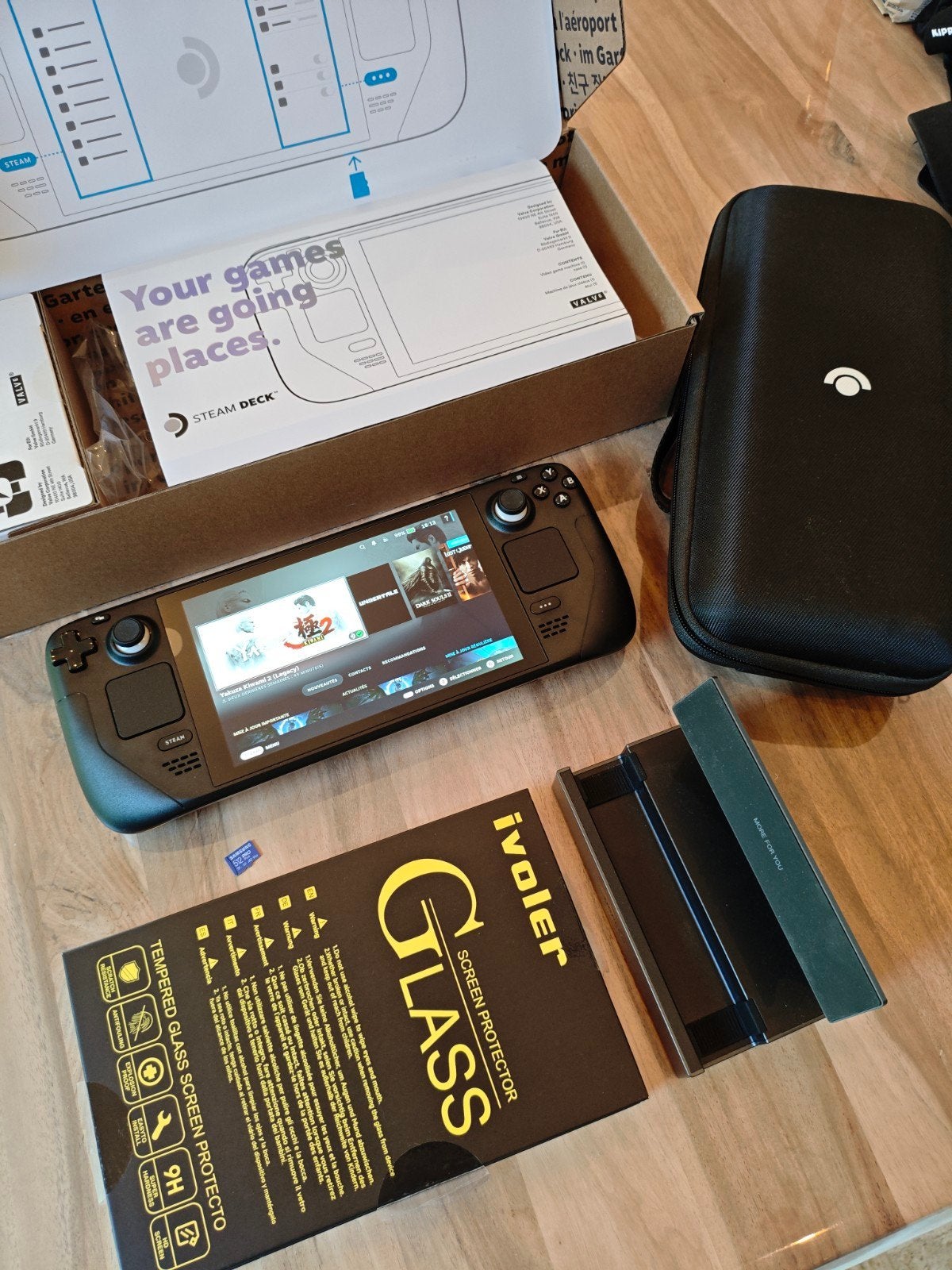 Steam Deck LCD - 64gb + 512gb + Dock, Games en Spelcomputers, Spelcomputers | Overige, Ophalen
