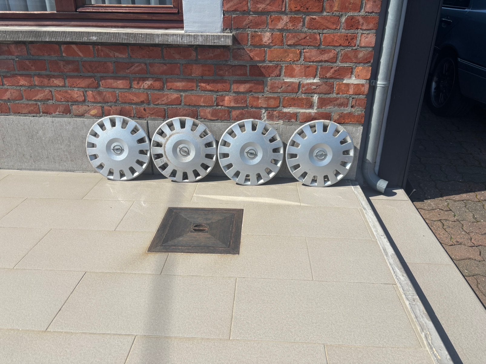 4 originele Opel Corsa C wieldoppen – 14 inch – Goede staat, Ophalen, Gebruikt
