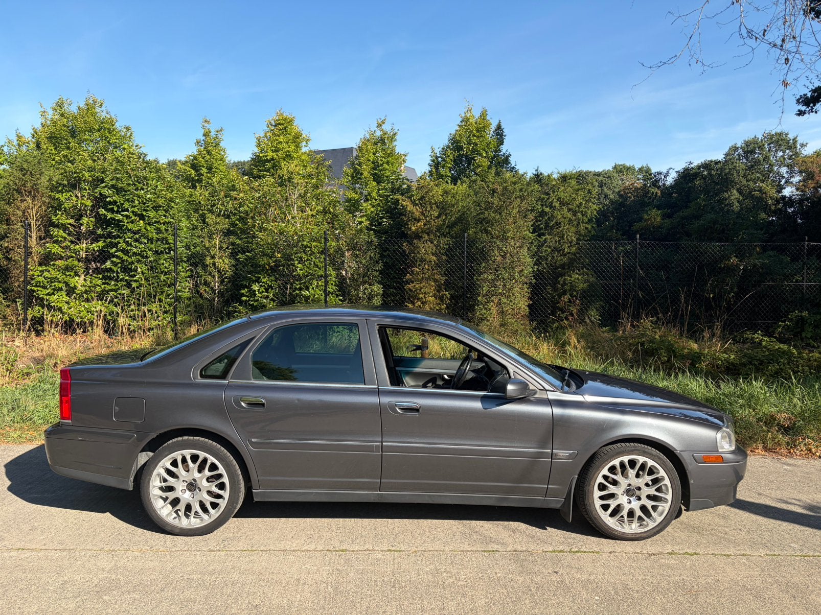 Volvo S80 2.4-Diesel (113.000km!!) Bwj-2005 Facelift-Model‼️, Autos, Cuir, Argent ou Gris, Achat, 4 portes