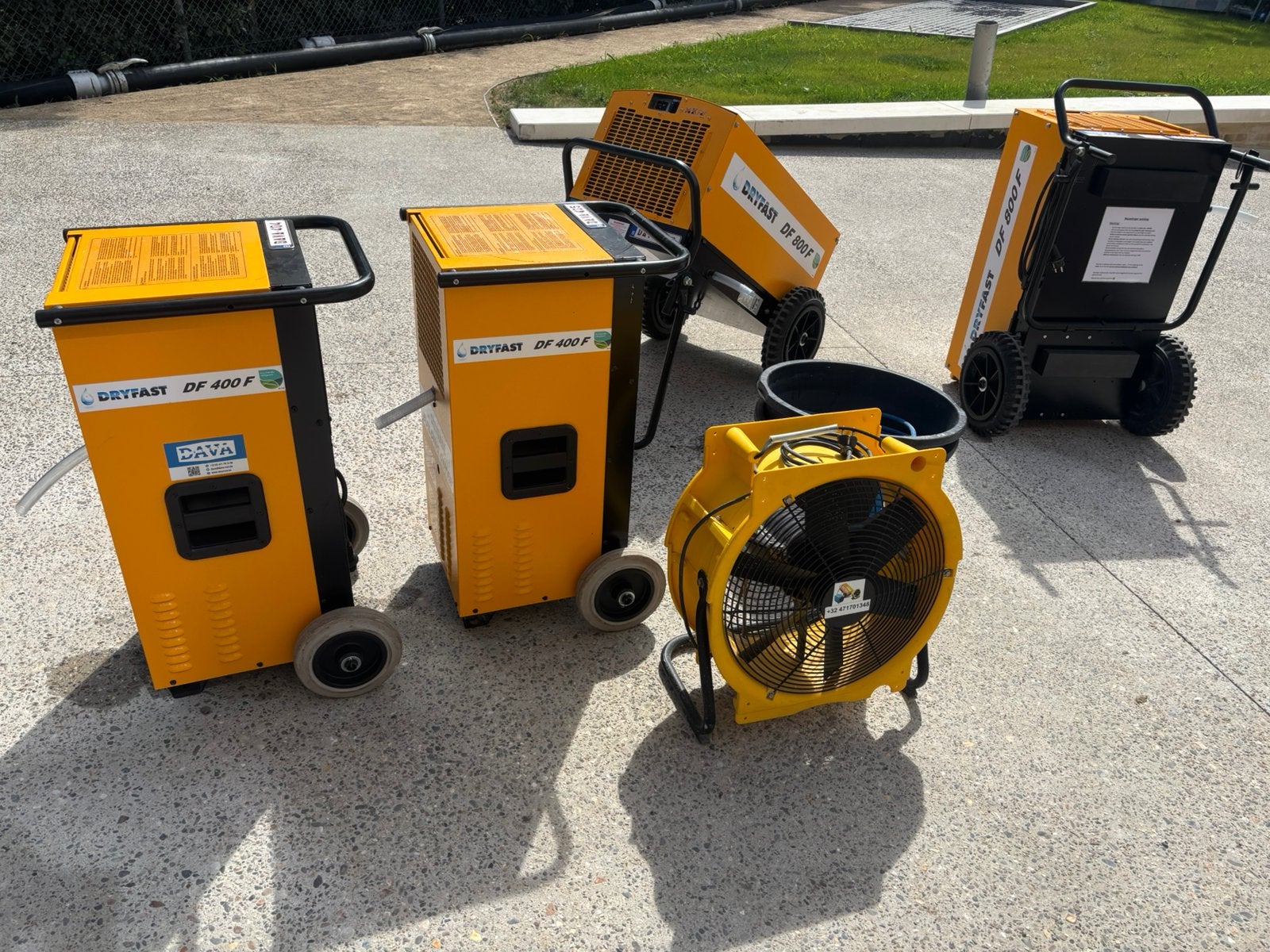 Bouwdroger te huur, Doe-het-zelf en Bouw, Ophalen, ., Zo goed als nieuw, .
