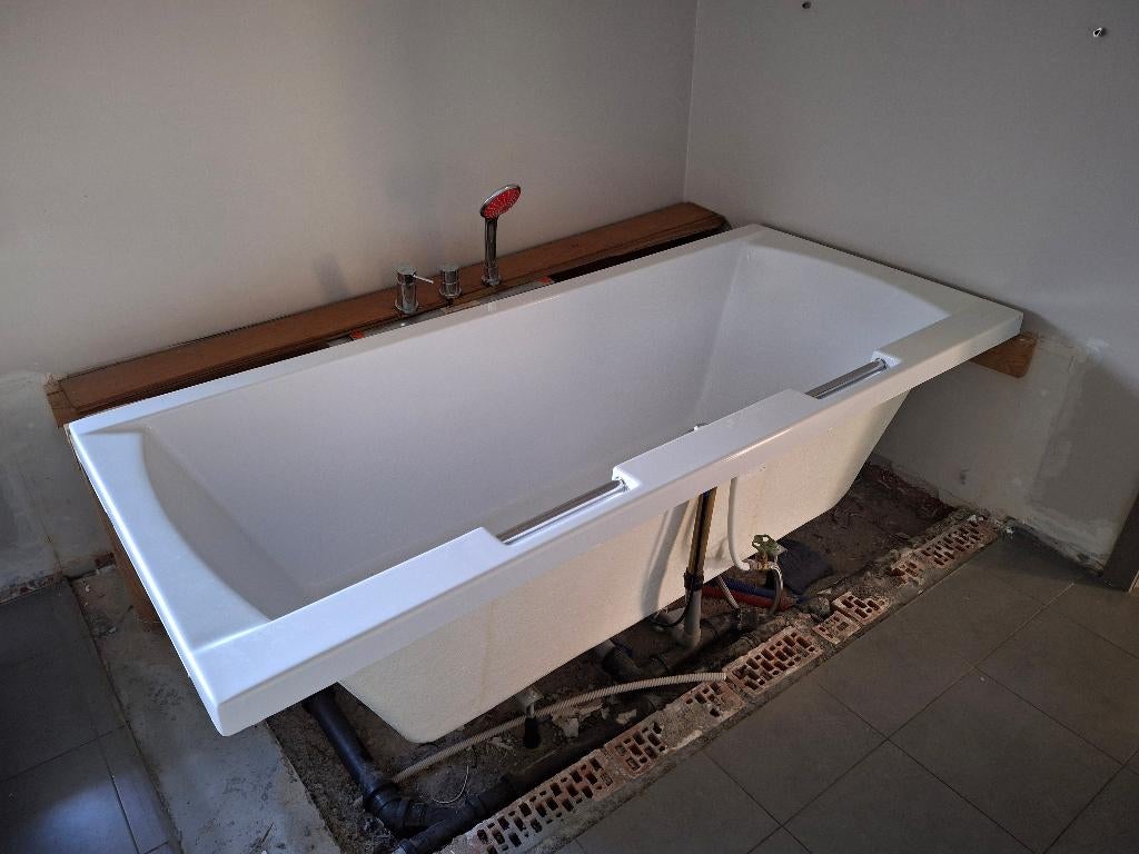 bad, Bricolage & Construction, Sanitaire, Utilisé, Baignoire, Inox, Enlèvement