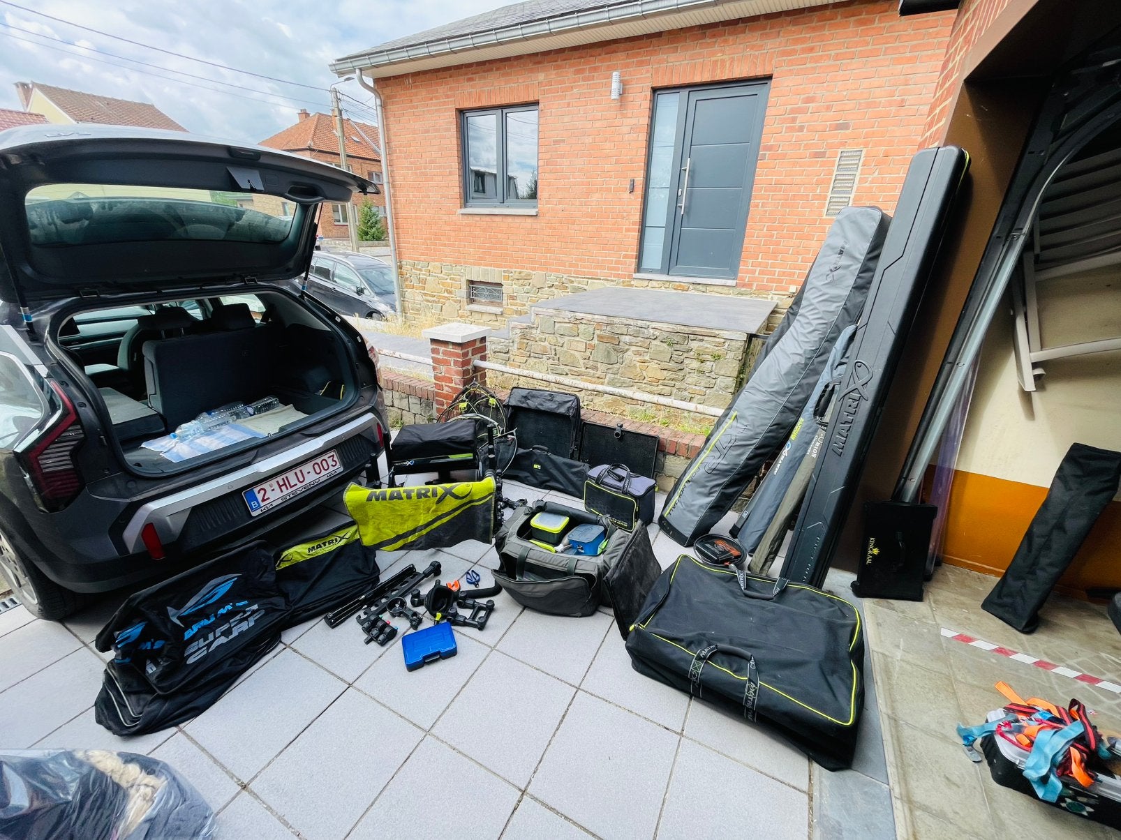 Lot pêche Matrix, Sports nautiques & Bateaux, Enlèvement, Comme neuf