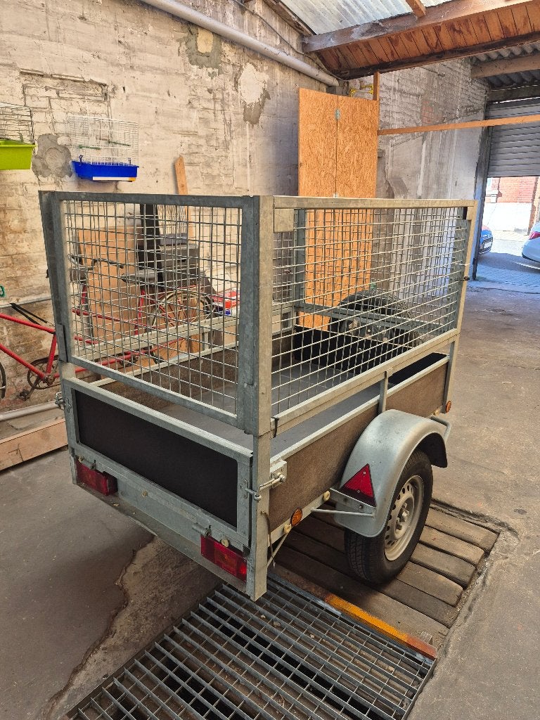 remorque à grillage ( prix 650 euros ), Enlèvement, Utilisé