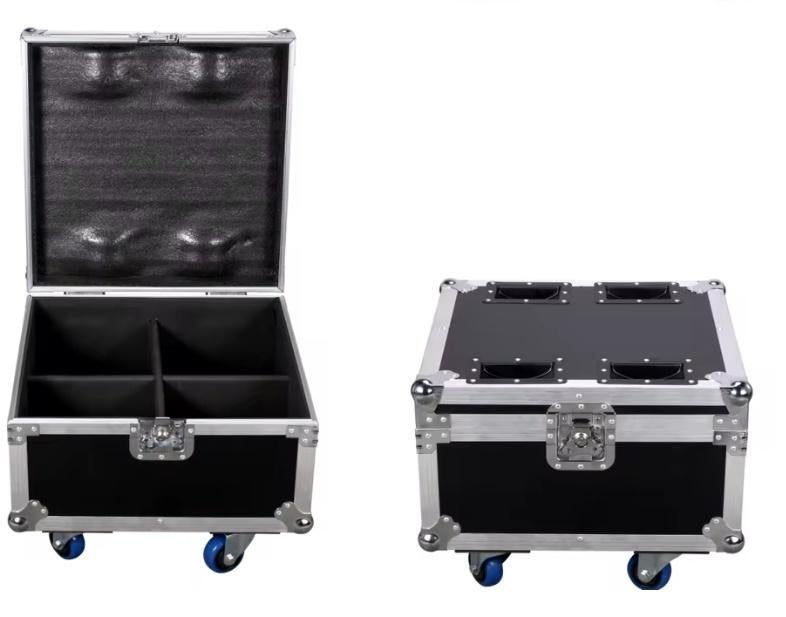 Nouveau Flightcase 4 x First Class 400 LED Beam Movinghead, Musique & Instruments, Enlèvement ou Envoi, Neuf, Lumières, Couleur