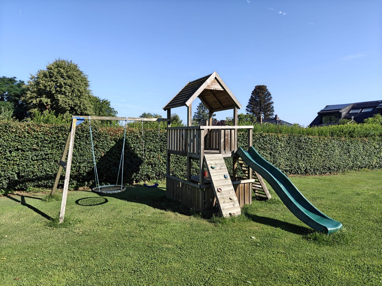 Grande cabane en bois gratuite (à démonter), Enfants & Bébés, Enlèvement, Utilisé, Balançoire