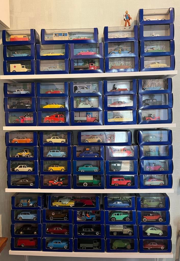 Complete Verzameling Kuifje auto’s “Atlas”, Enlèvement, Neuf