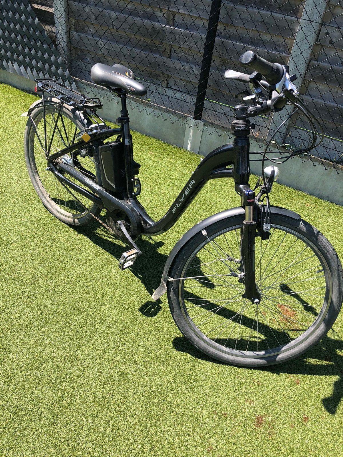 Elektrische fiets, Flyer, maat S, Fietsen en Brommers, Ophalen of Verzenden, Zo goed als nieuw