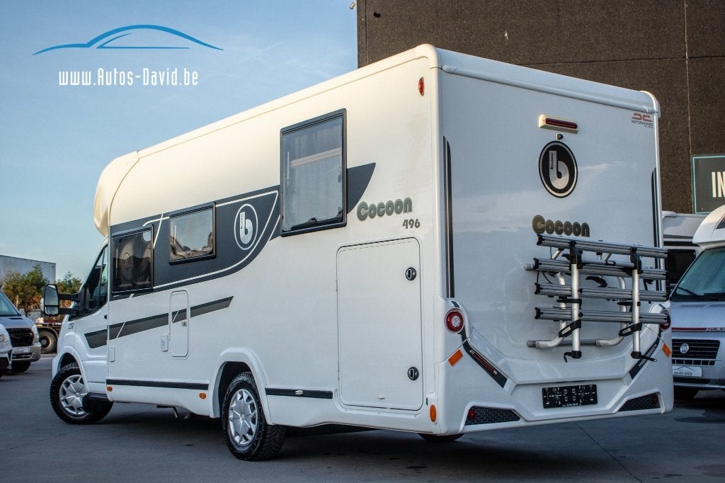 Benimar Tessoro Cocoon 496 Ford 170hp 4 Lits, Caravanes & Camping, Jusqu'à 4, Boîte manuelle, Ford, Auvent