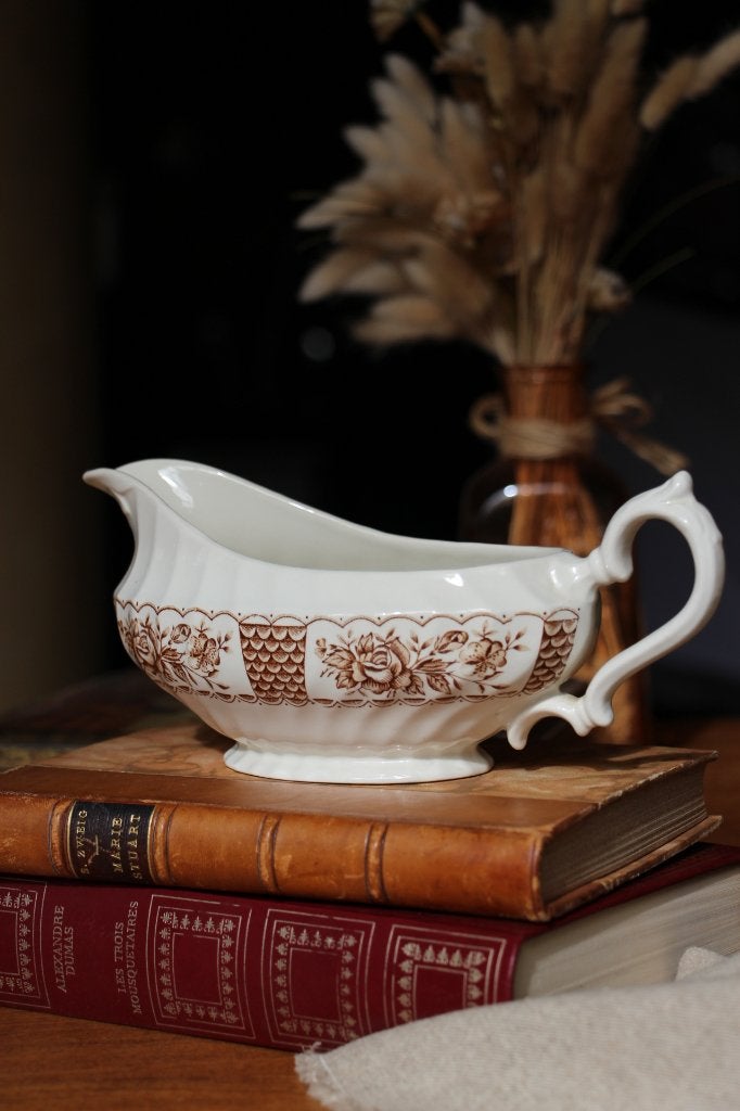 Saucière ancienne anglaise Myott - Modèle "Melody", Enlèvement