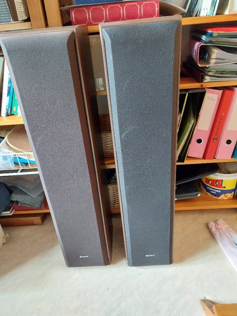 Hifi boxen sony, TV, Hi-fi & Vidéo, Enlèvement, Utilisé, Sony, Enceintes stéréo