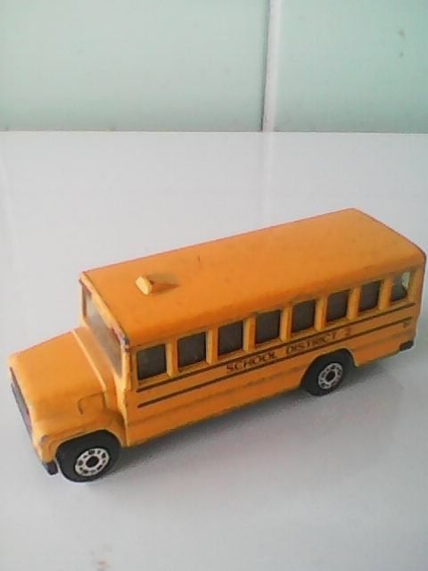 Vintage Matchbox USA School Bus AFHALING LEES BESCHRIJVING, Ophalen, Gebruikt, Auto, Matchbox
