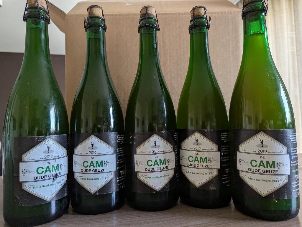 Geuze De Cam gooikoorts 2019, Enlèvement ou Envoi, Neuf, Bouteille(s), Autres marques