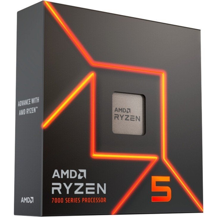 AMD RYZEN 5 7600X, Computers en Software, Processors, Ophalen of Verzenden, Zo goed als nieuw, 6-core, 4 Ghz of meer