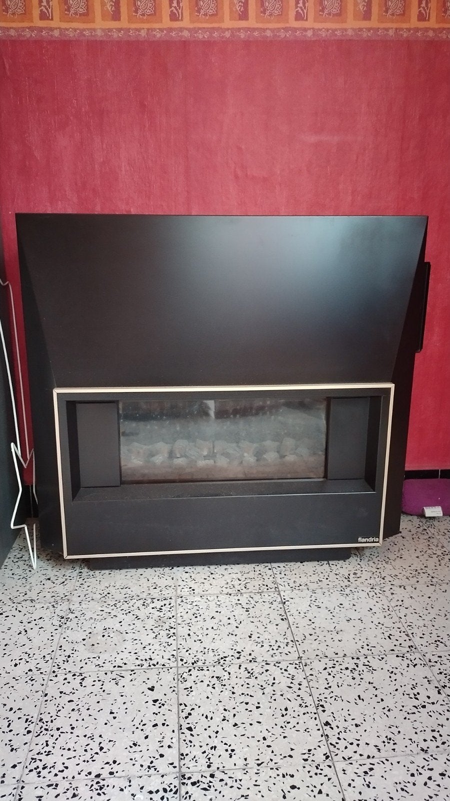 Poêle au gaz, Maison & Meubles, Cheminées, Utilisé, Cheminée au gaz, Enlèvement
