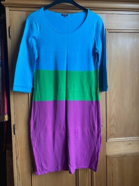 Robe Caroline Biss multicolore T44, Enlèvement ou Envoi, Porté, Taille 42/44 (L), Multicolore