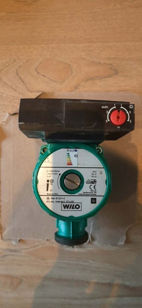 Circulateur Wilo, Moins de 30 cm, Moins de 60 cm, Enlèvement ou Envoi, Utilisé