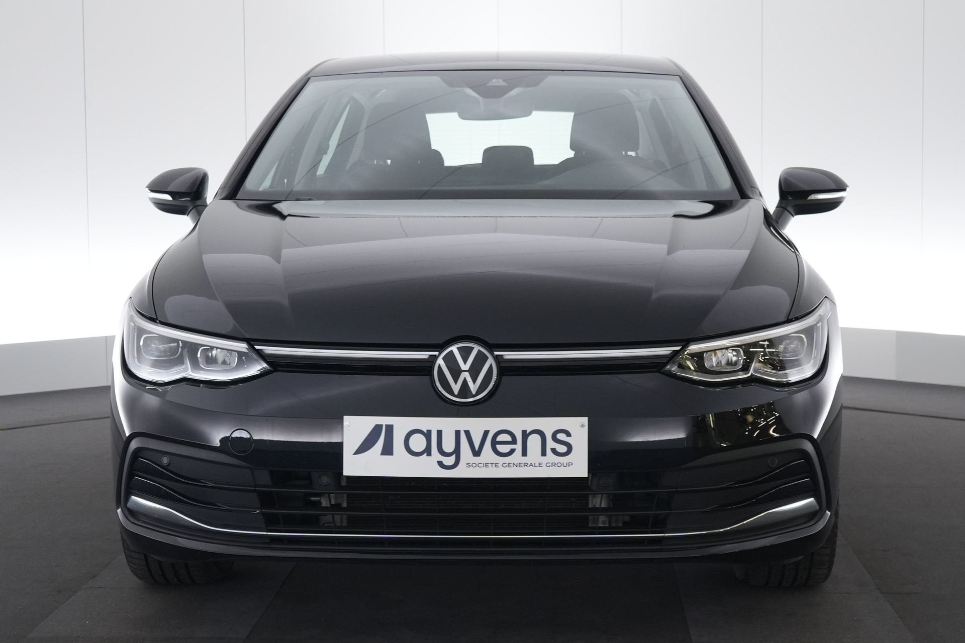 (2EWL198) VOLKSWAGEN GOLF VIII, Alcantara, Zwart, Bedrijf, 5 zetels