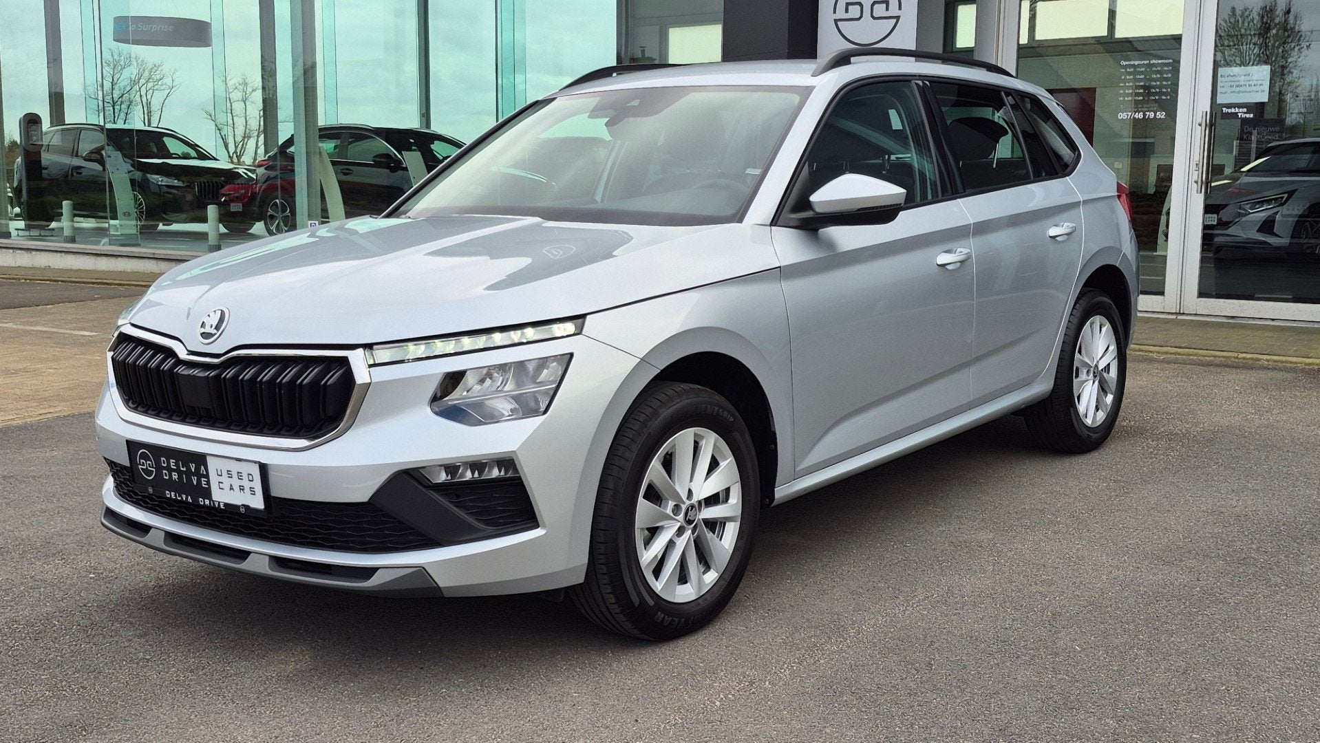 Skoda Kamiq 1.0 TSi Selection, Autos, Argent ou Gris, Achat, Entreprise, Boîte manuelle