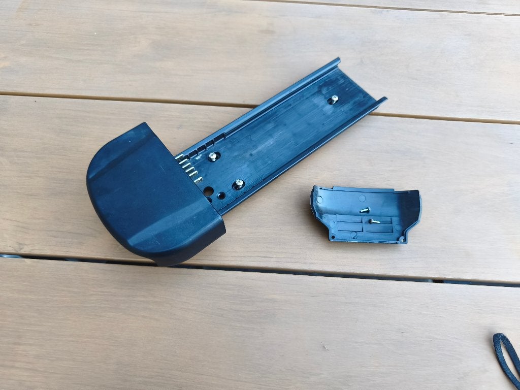 Accuslede / batterijhouder voor 36V Phylion accu, Vélos & Vélomoteurs, Enlèvement ou Envoi, Utilisé
