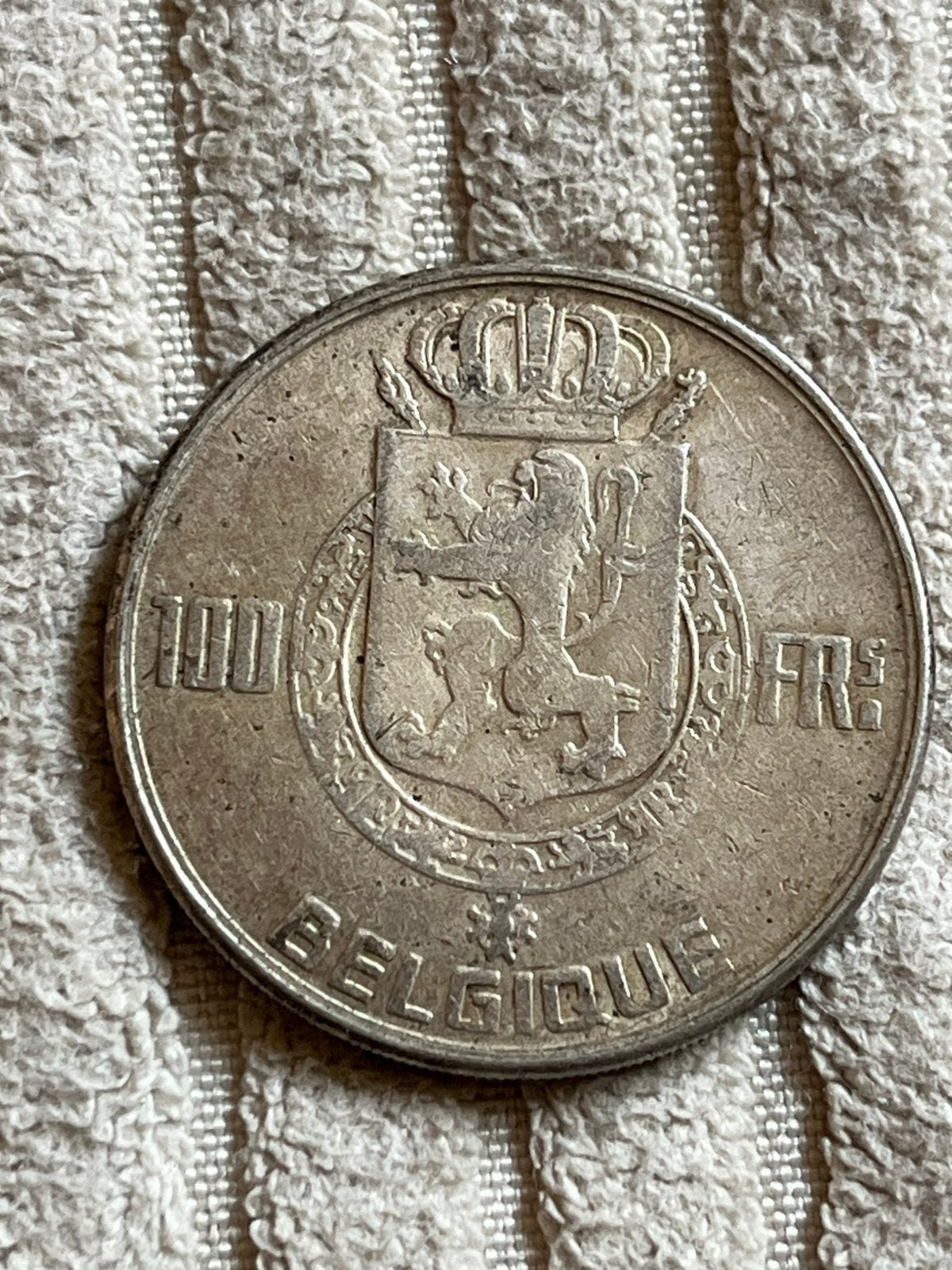 Pièce belge de 100 francs - 1950, Enlèvement ou Envoi