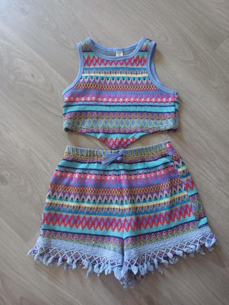 Zomersetje maat 152, Enfants & Bébés, Vêtements enfant | Taille 152, Enlèvement, Comme neuf, Fille, Ensemble