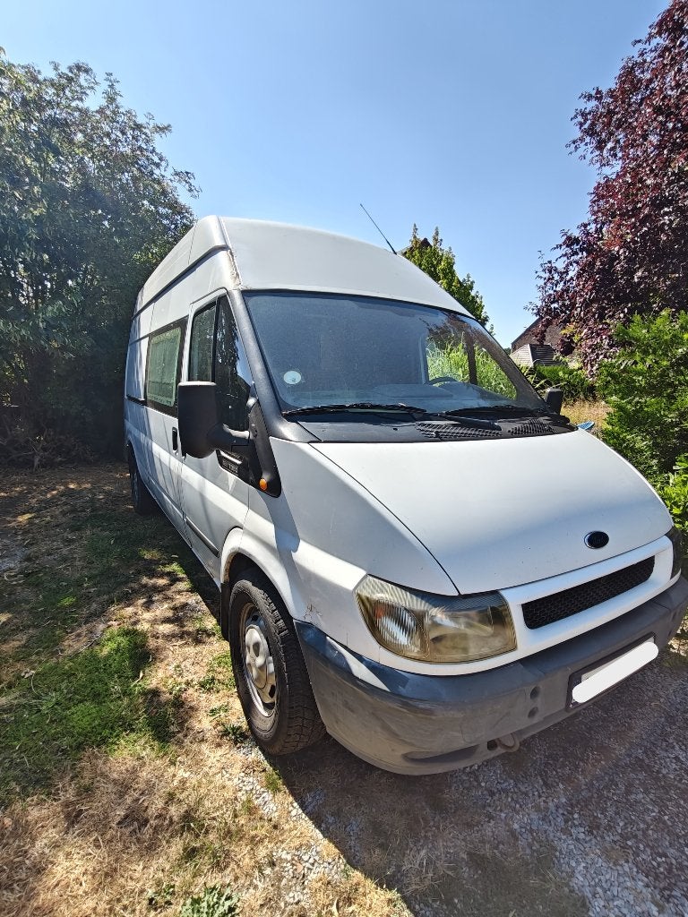 Ford Transit 350 L115, 4 deurs, Zwart, Wit, Particulier
