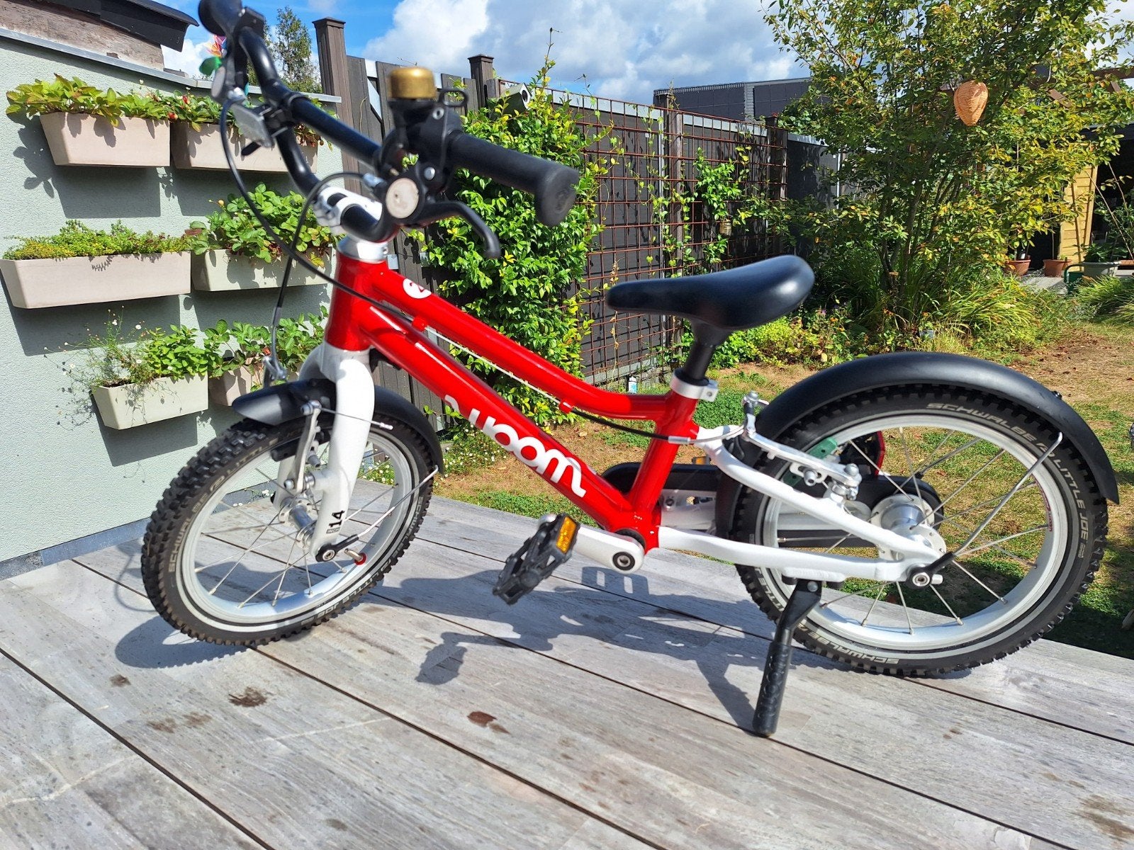 Woom go 2 fiets met accessoires, Fietsen en Brommers, Fietsen | Kinderfietsjes, Ophalen, Zo goed als nieuw, Minder dan 16 inch