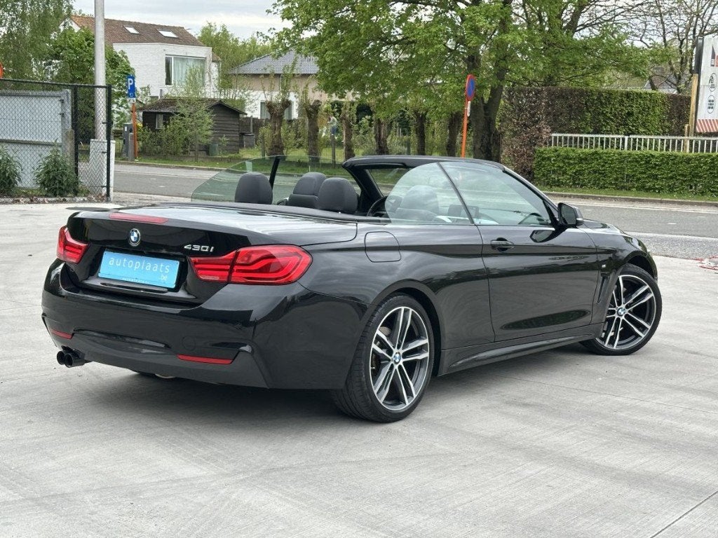 BMW 430i cabrio M Pack Black Shadow Line AUTOMAAT 98000km, Autos, BMW, Achat, Euro 6, Entreprise, Cabriolet