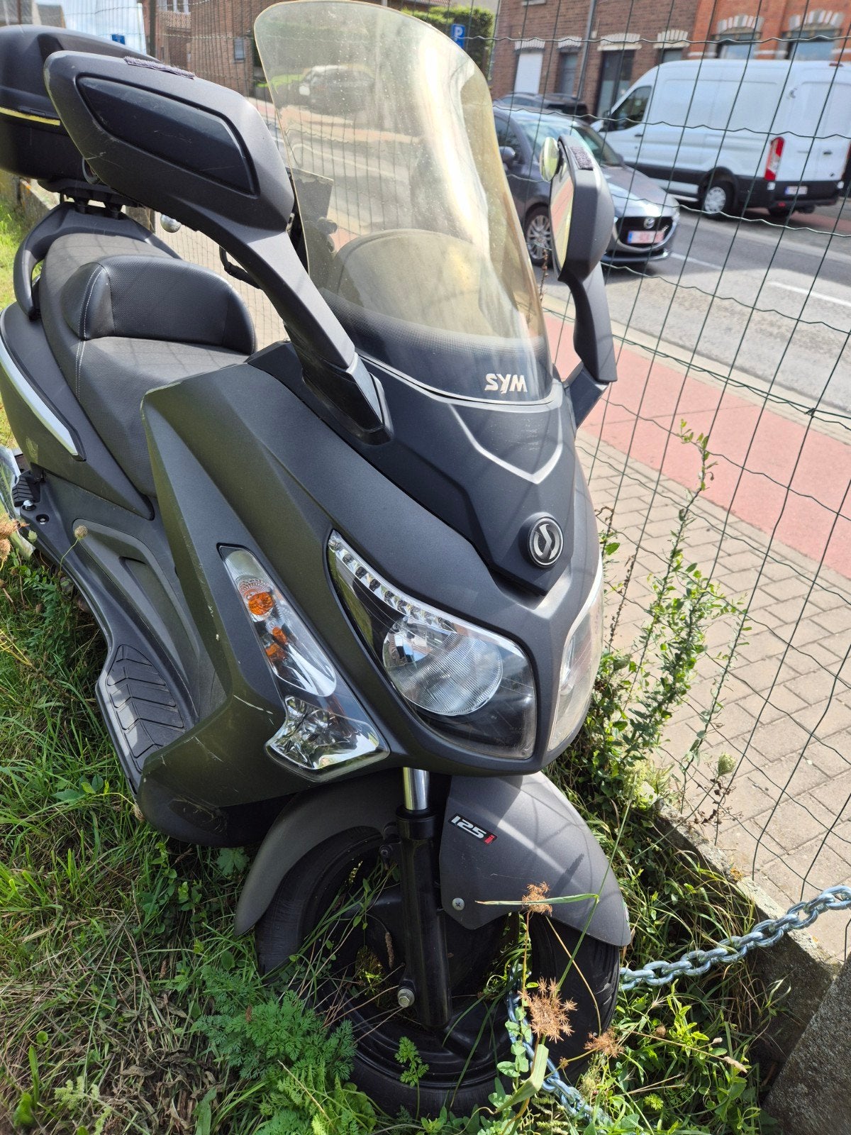 sym gts 125 evo i, Enlèvement
