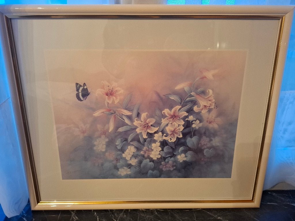 kader afbeelding met bloemen, Ophalen