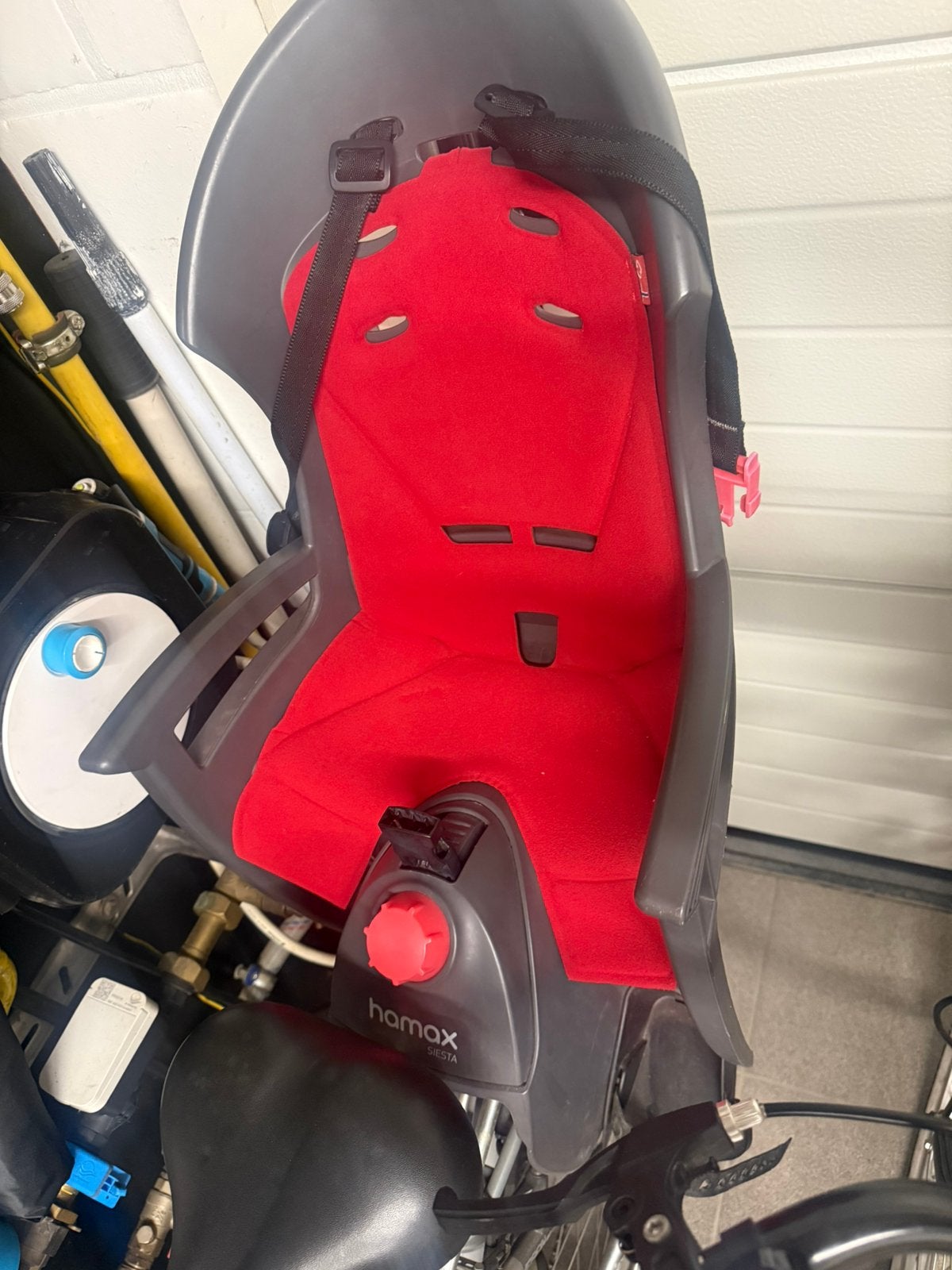 2x fietsstoelen Hamax, Fietsen en Brommers, Ophalen, Zo goed als nieuw