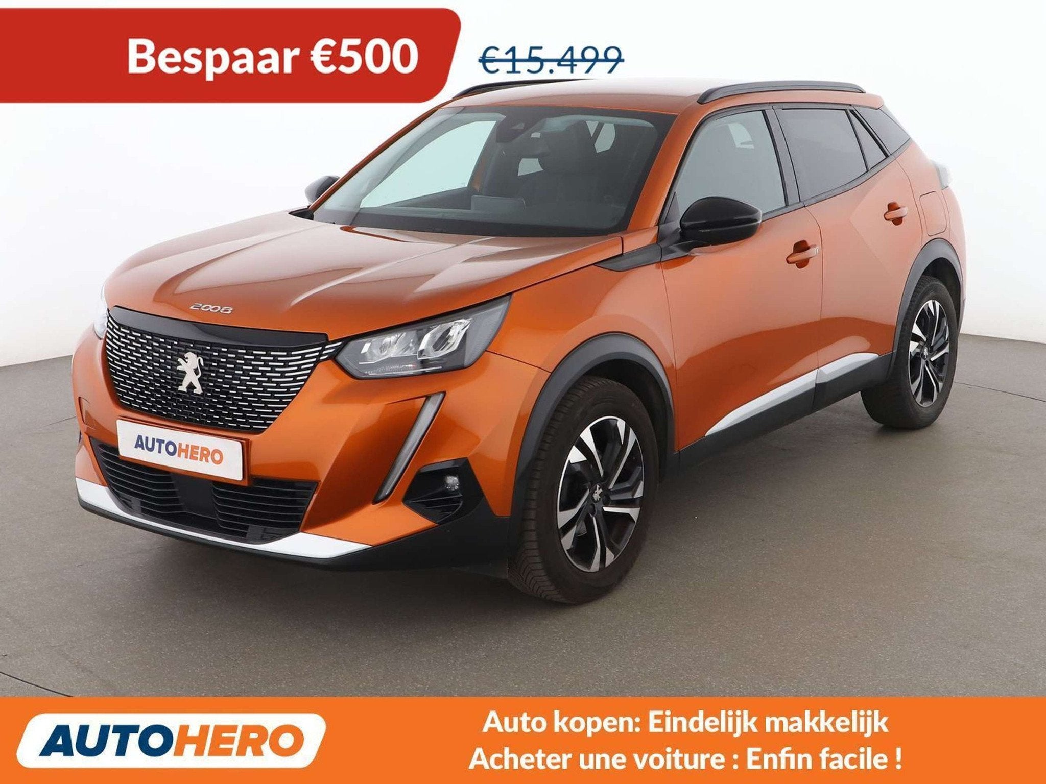 Peugeot 2008 1.2 PureTech Allure Pack (bj 2022, automaat), Auto's, Euro 6, 96 kW, 5 zetels, 134 g/km